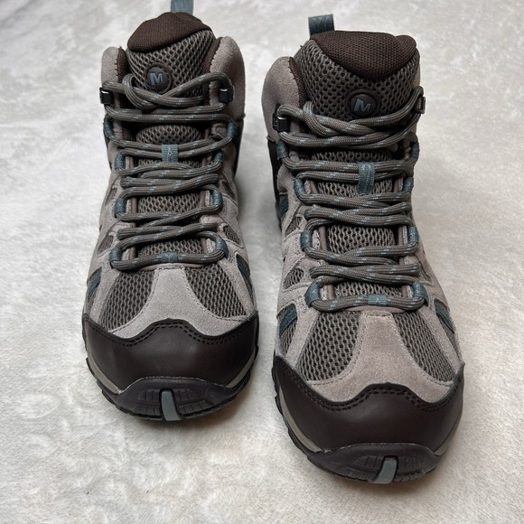Merrell Deverta 2 Trail‎ Hiking Shoe Falcon Trooper Womens US 6 Waterproof Boots - Picture 1 of 8